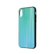 Aurora Glass Samsung Galaxy A21s hátlap, tok, menta zöld