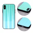 Aurora Glass Samsung Galaxy A21s hátlap, tok, menta zöld