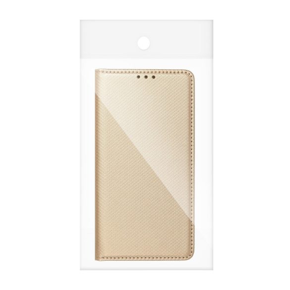 Smart Magnet Samsung Galaxy A32 4G oldalra nyíló tok, arany