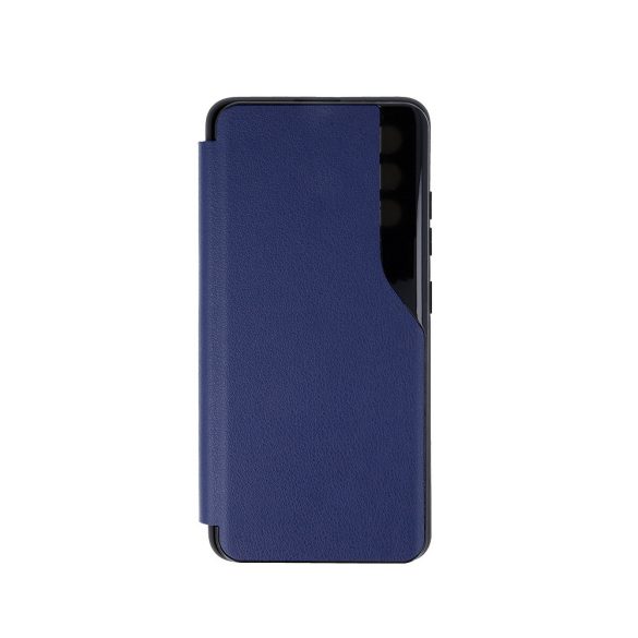 Eco Leather View Case 2 Samsung Galaxy A72/A72 5G oldalra nyíló tok sötétkék