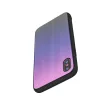 Aurora Glass Samsung Galaxy A32 5G hátlap, tok, rózsaszín-fekete