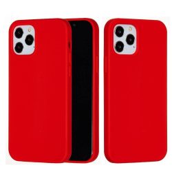 Silicone Case iPhone 13 Pro hátlap, tok, piros