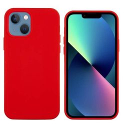 Silicone Case iPhone 13 Mini 5,4" hátlap, tok, piros
