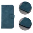 Smart Velvet iPhone 13 oldalra nyíló tok, sötétzöld