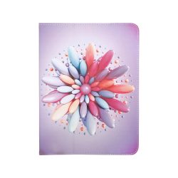   Candy Flower univerzális flip tok 7-8 colos tablethez, mintás, színes