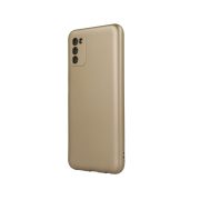 Metallic Case Samsung Galaxy S22 Ultra hátlap, tok, arany