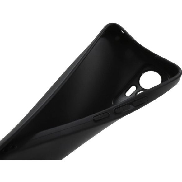 Silicone Case Xiaomi 12 5G/12X 5G/12S 5G hátlap, tok, fekete