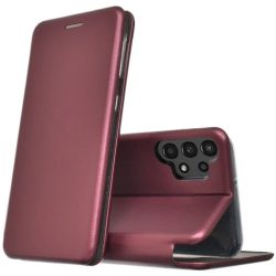   Smart Diva Samsung Galaxy A13 4G oldalra nyíló, tok, bordó