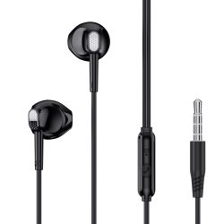 XO EP52 vezetékes headset, fülhallgató, 3.5mm, fekete
