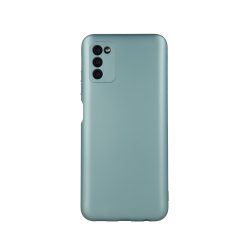 Metallic Case Samsung Galaxy A13 4G hátlap, tok, zöld