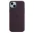 Silicone case iPhone 14 Plus hátlap, tok, fekete
