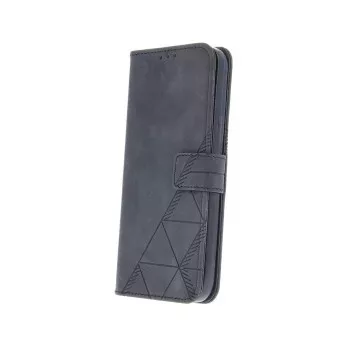 Smart Trendy iPhone 14 oldalra nyíló tok, fekete