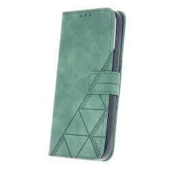   Smart Trendy Porto Samsung Galaxy A20e oldalra nyíló tok, zöld