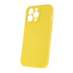   Silicone Case iPhone 7/8/SE (2020/2022) szilikon hátlap, tok, sárga
