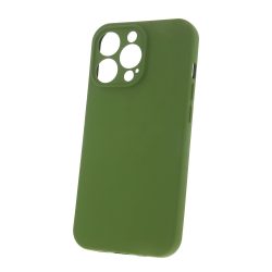   Silicone Case iPhone 7/8/SE (2020/2022) szilikon hátlap, tok, zöld
