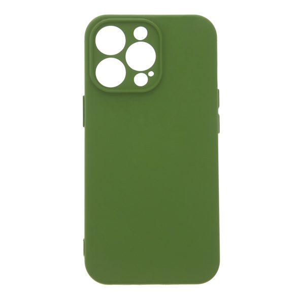 Silicone Case iPhone 7/8/SE (2020/2022) szilikon hátlap, tok, zöld