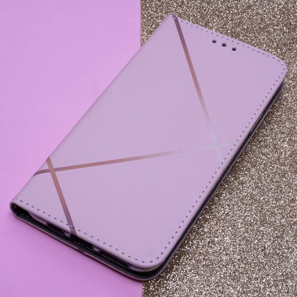 Smart Trendy Samsung Galaxy A53 5G oldalra nyíló tok, rózsaszín
