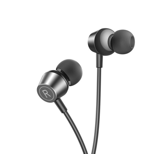 XO EP59 vezetékes headset, fülhallgató, 3.5mm, fekete