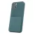 Card Case Silicone Samsung Galaxy A13 4G hátlap, tok, sötétzöld