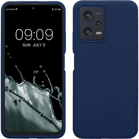Matt Case Xiaomi Redmi Note 12 5G hátlap, tok, sötétkék