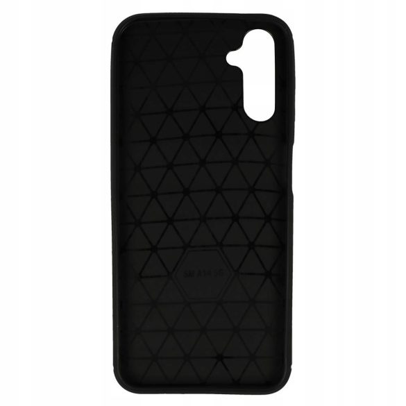 Simple Black Case Samsung Galaxy A14 4G/A14 5G hátlap, tok, fekete