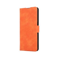   Smart Mono Xiaomi Redmi Note 12 Pro 4G/Note 11 Pro 4G/5G oldalra nyíló tok, narancssárga