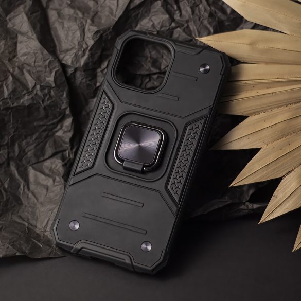Defender Nitro Samsung Galaxy A14 4G/A14 5G ütésálló hátlap, tok, fekete