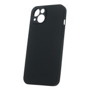 Black&White Case iPhone 14 szilikon hátlap, tok, fekete