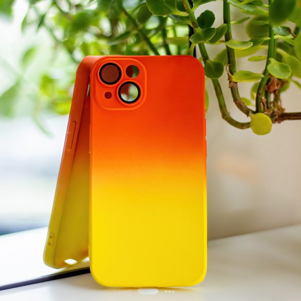 Ultra Trendy Neogradient 1 Samsung Galaxy A34 5G szilikon hátlap, tok, sárga-narancssárga