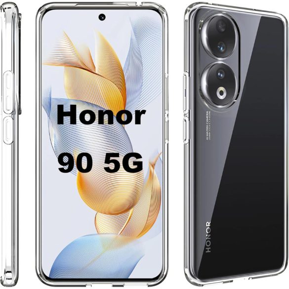 Honor 90 5G Slim case 1mm szilikon hátlap, tok, átlátszó