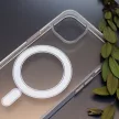 Anti-Shock iPhone 15 1.5mm MagSafe ütésálló, szilikon hátlap, tok, átlátszó