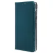 Smart Magnetic Samsung Galaxy S24 Plus oldalra nyíló tok, sötétzöld