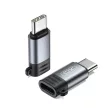 XO NB263A Lightning/USB-C adapter 27W, szürke