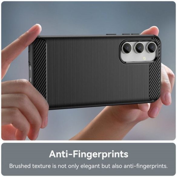 Simple Black Case Samsung Galaxy S24 hátlap, tok, fekete