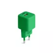 COLORUM USB-A + USB-C PD, 30W, CLS30-AC-04 xGreen, hálózati töltő, zöld