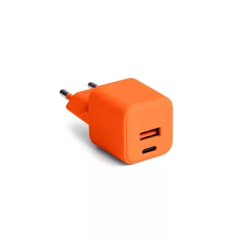   COLORUM hálózati töltő USB-A + USB-C PD 30W CLS30-AC-10, narancs