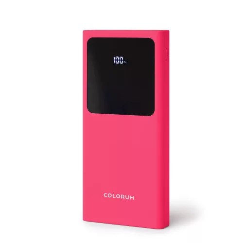 COLORUM Power bank 10 000 mAh CPB10-02, rózsaszín