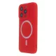 Silicon Soft Mag Case iPhone 14 6,1" tok, piros
