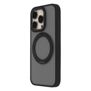   Secure Spinning Mag Case iPhone 15 Pro Max 6,7" tok, fekete