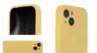 Soft Touch Mag Case iPhone 15 Plus 6,7" tok, sárga
