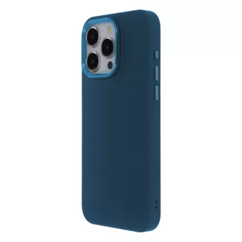 Satin Elegant Case iPhone 14 6,1" tok, sötétkék