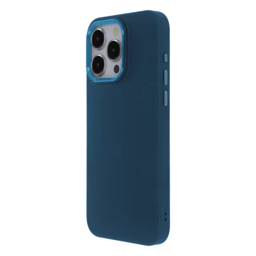 Satin Elegant Case iPhone 14 6,1" tok, sötétkék
