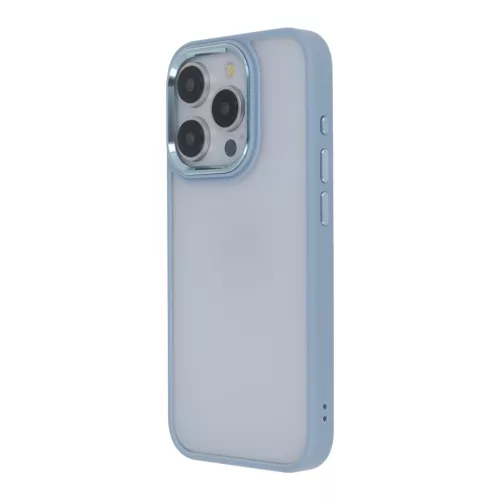 Satin Elegant Matt Case iPhone 14 6,1" tok, kék