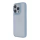 Satin Elegant Matt Case iPhone 15 Plus 6,7" tok, kék