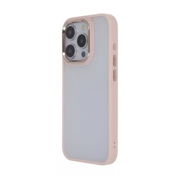   Satin Elegant Matt Case iPhone 15 Plus 6,7" tok, rózsaszín