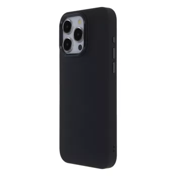 Satin Touch Case Samsung Galaxy S24 Plus tok, fekete