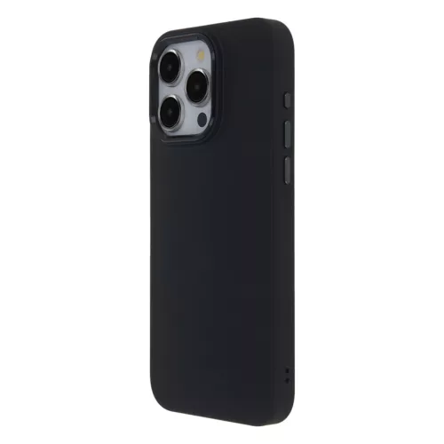 Satin Touch Case Samsung Galaxy S24 Plus tok, fekete