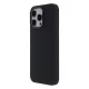Satin Touch Case Samsung Galaxy S24 Plus tok, fekete
