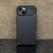 Carbon Premium Case Samsung Galaxy A54 5G hátlap, tok, fekete