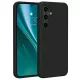 Etteri Silicone case Samsung Galaxy S24 tok, fekete